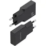 Aisens Cargador Ultra Delgado GaN 30W con 2x USB-C PD3.0, Negro